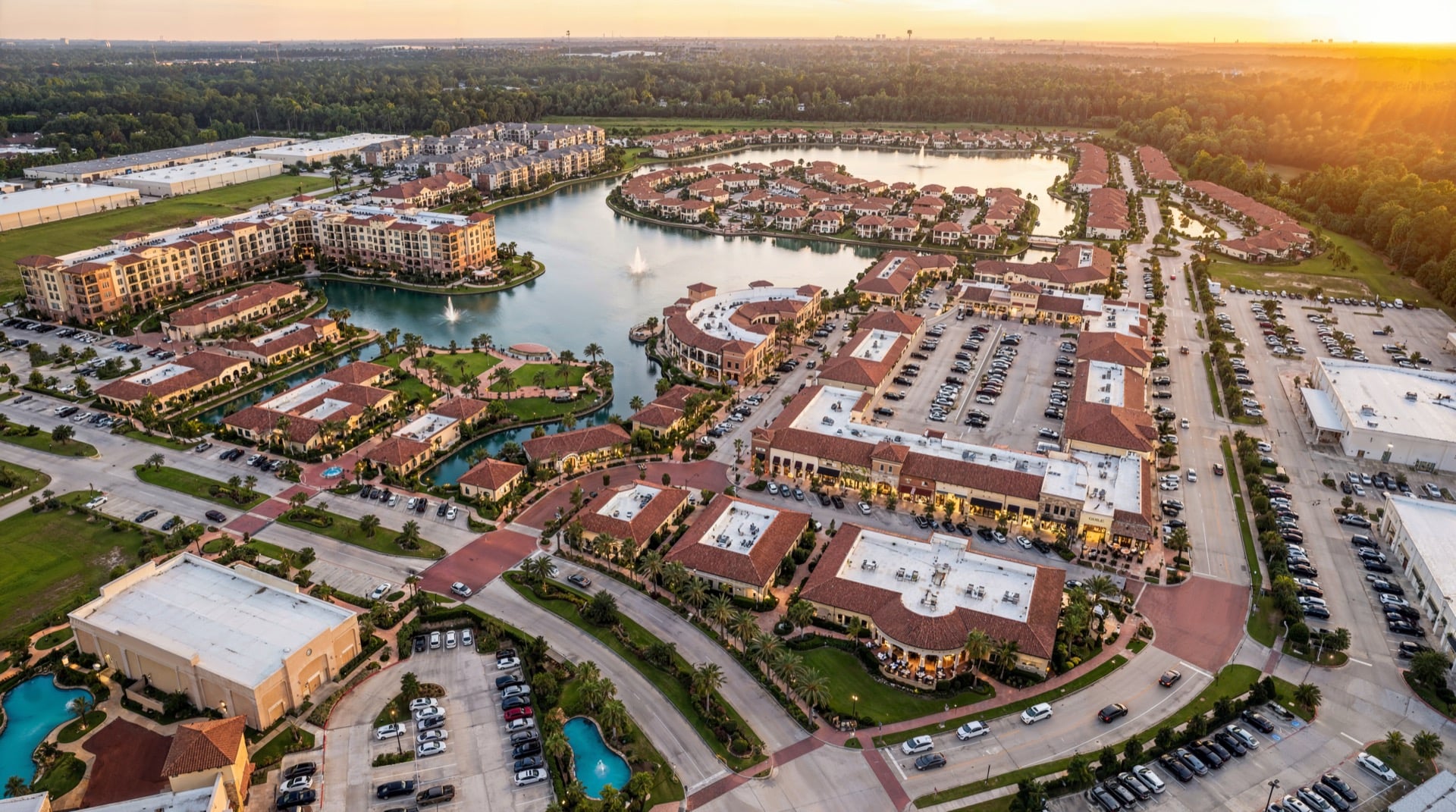 Cathedral Lakes architectural rendering — master plan vision 1