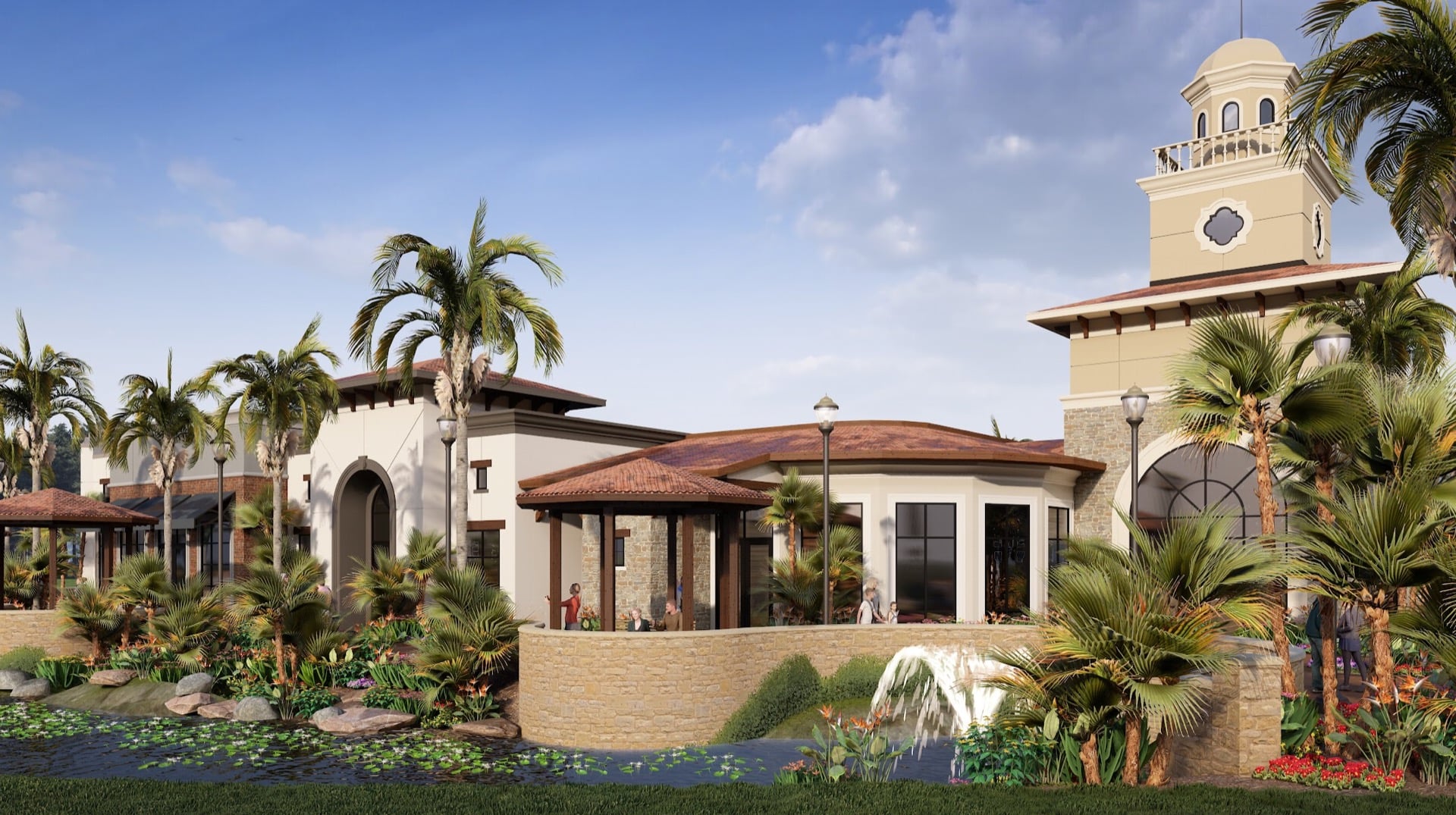 Cathedral Lakes architectural rendering — master plan vision 12