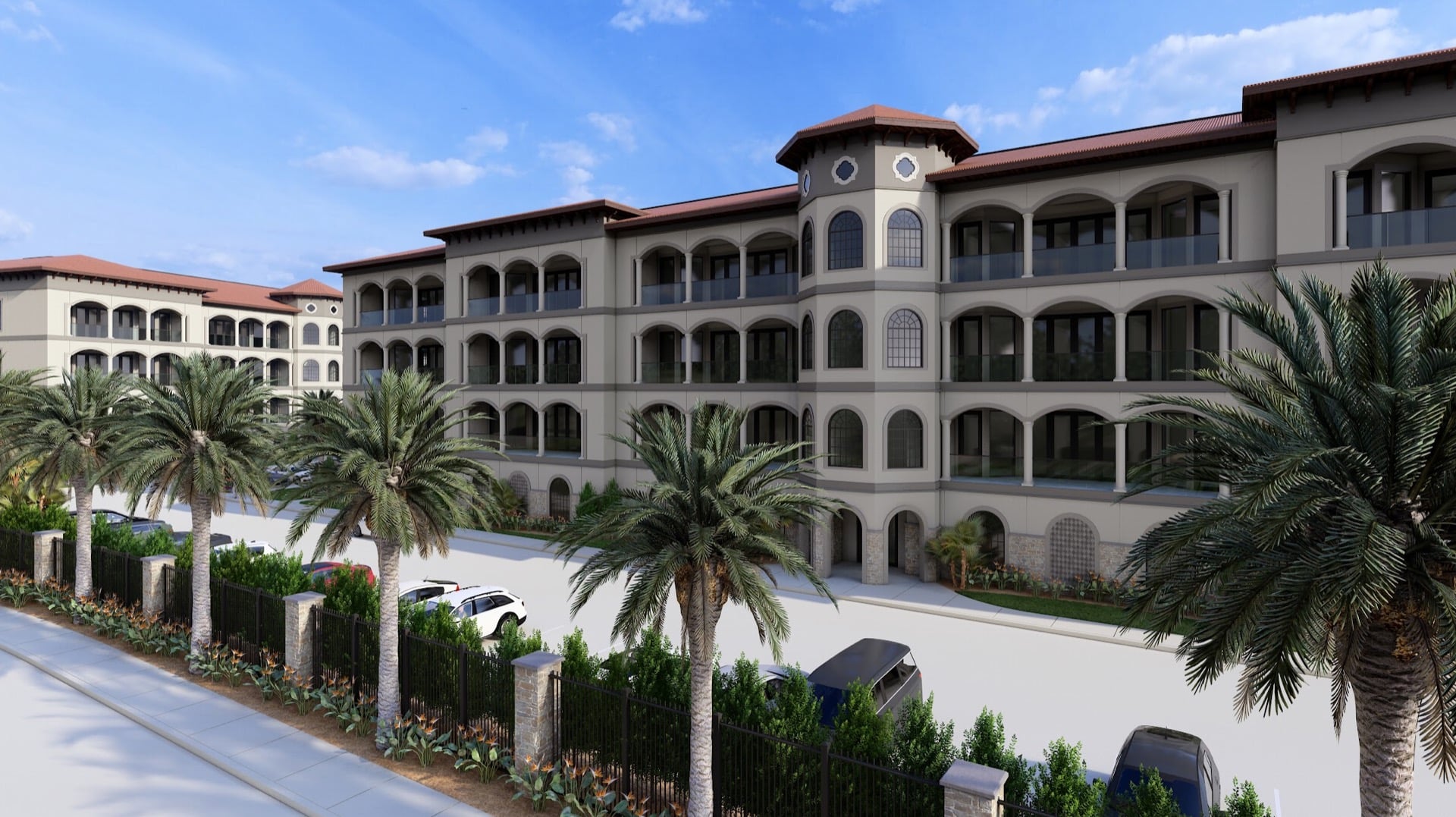 Cathedral Lakes architectural rendering — master plan vision 15