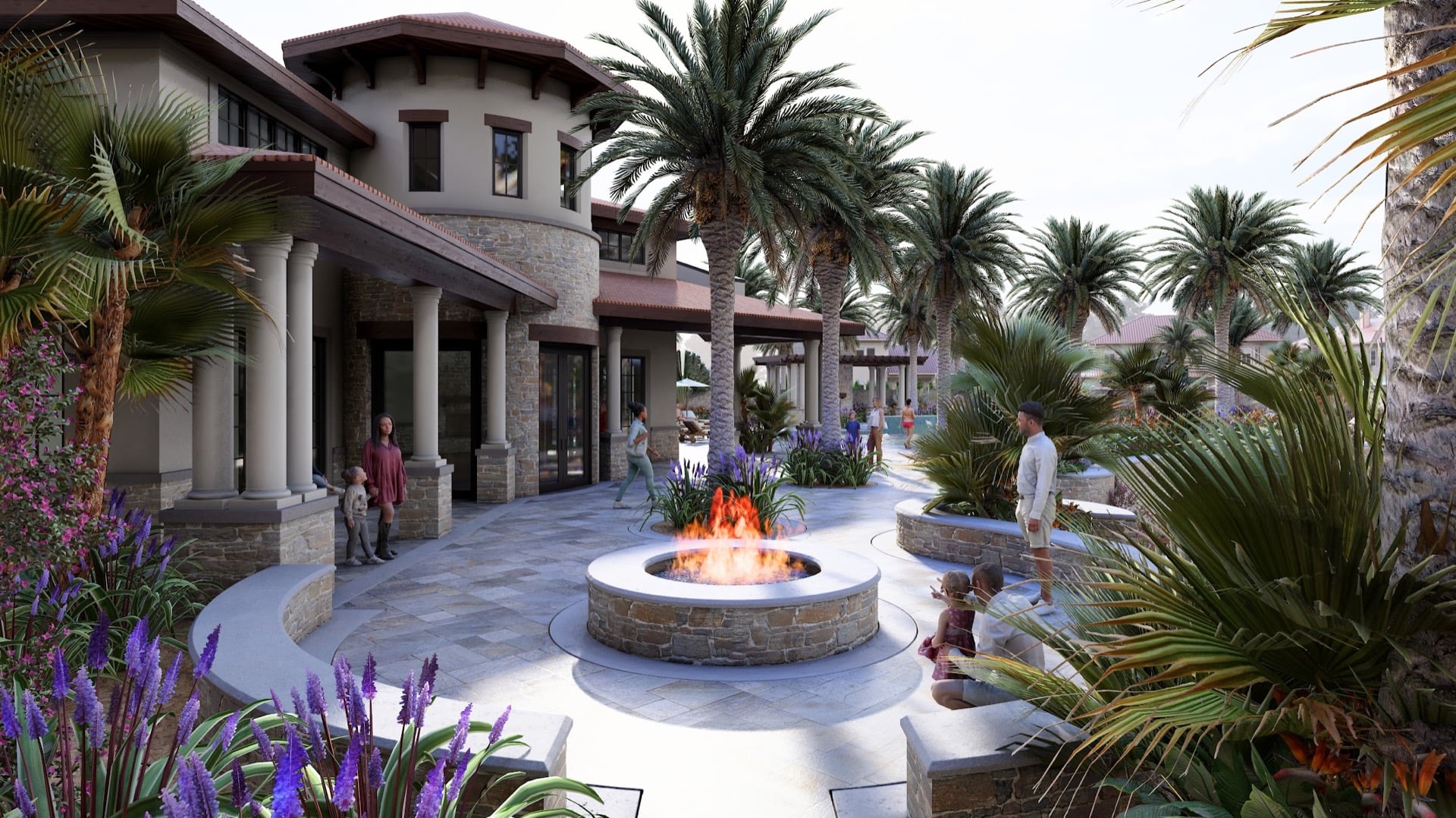 Cathedral Lakes architectural rendering — master plan vision 18