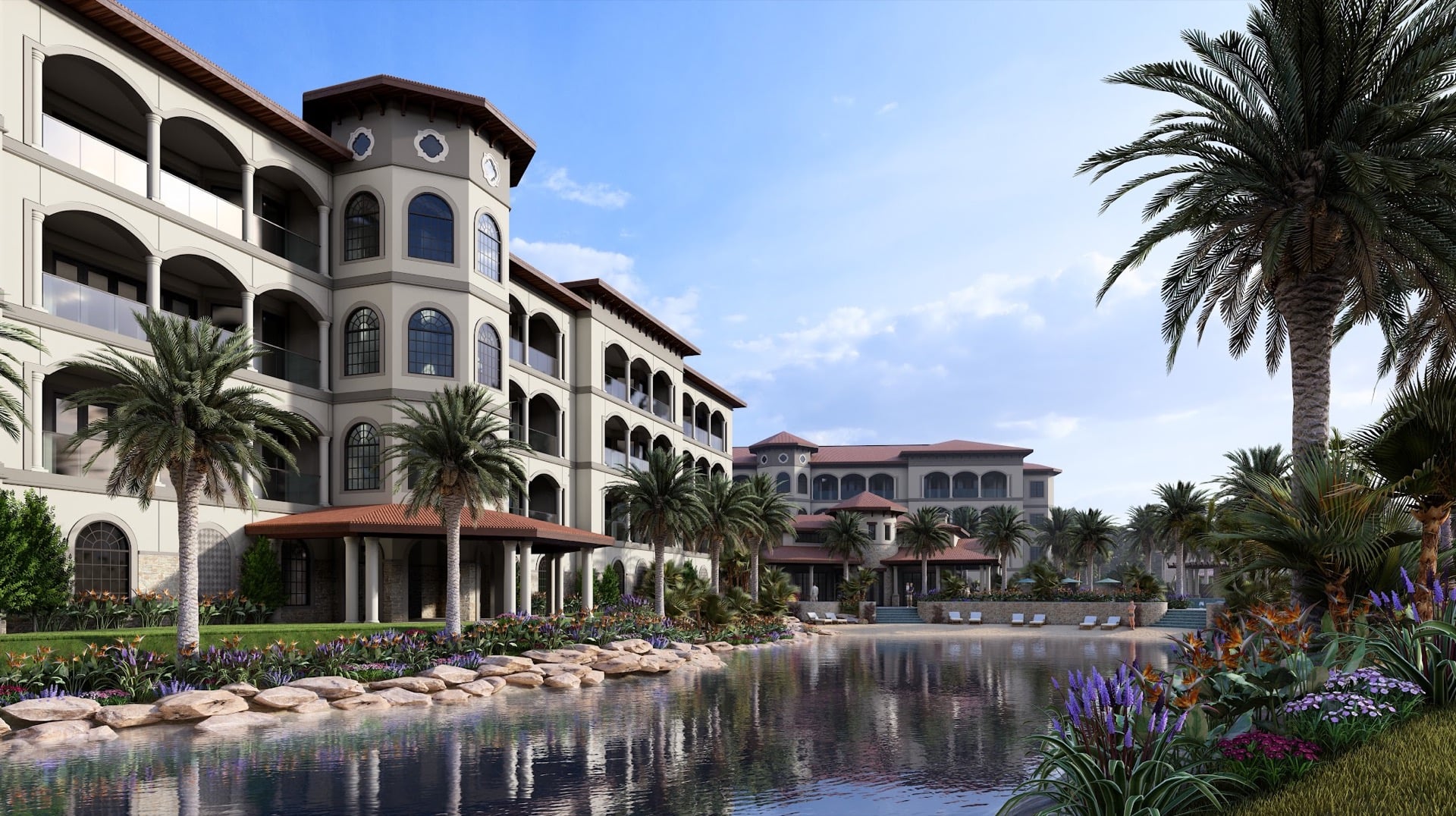 Cathedral Lakes architectural rendering — master plan vision 19
