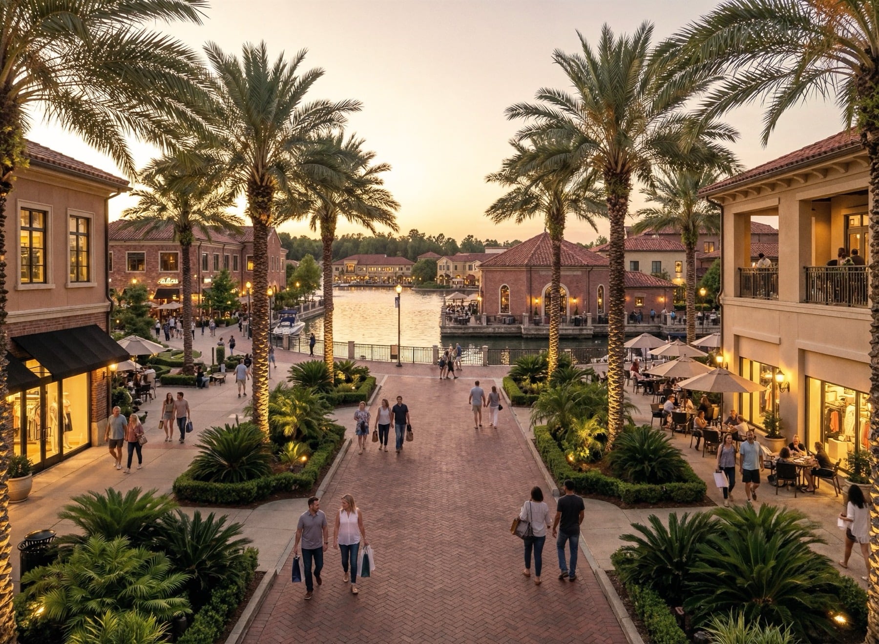 Cathedral Lakes architectural rendering — master plan vision 2