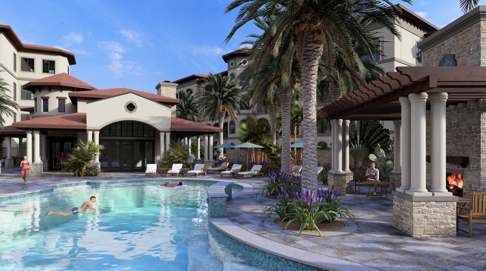 Cathedral Lakes architectural rendering — master plan vision 21