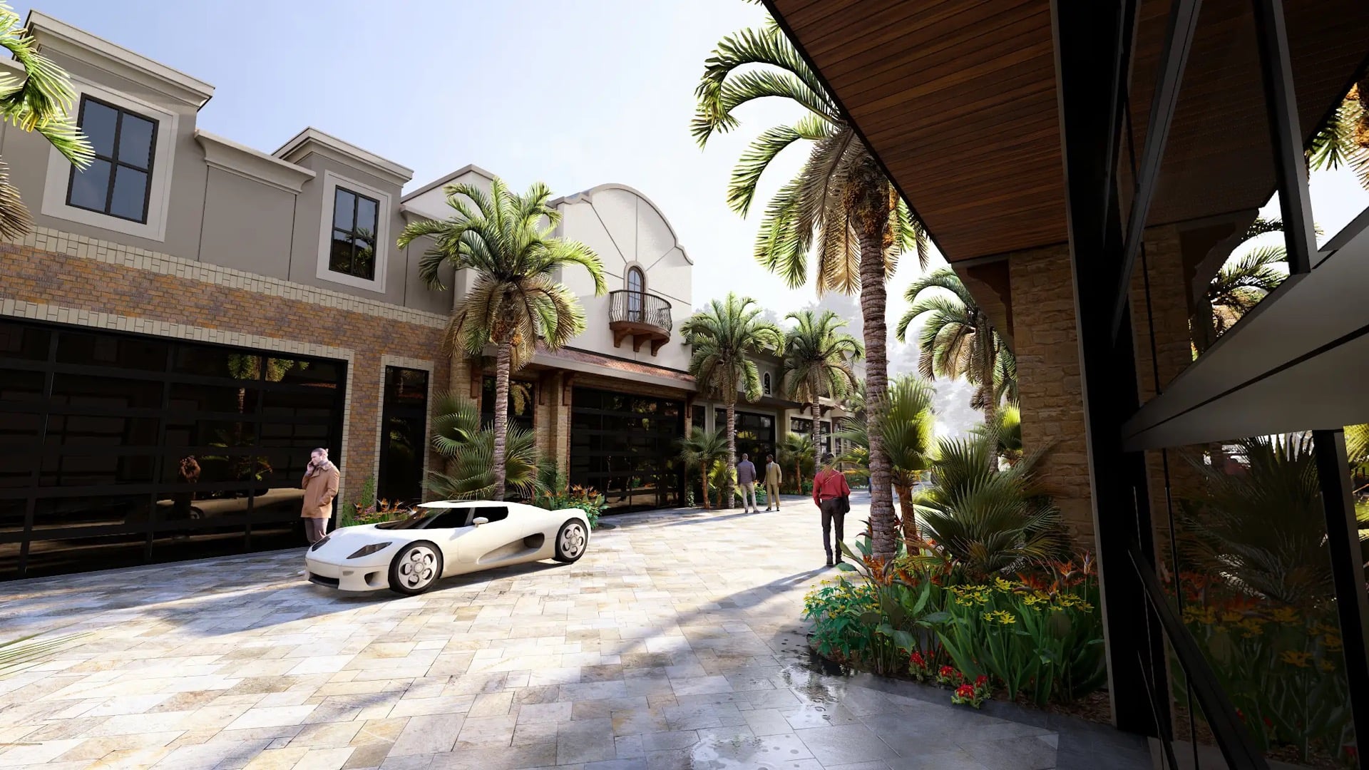 Cathedral Lakes architectural rendering — master plan vision 24