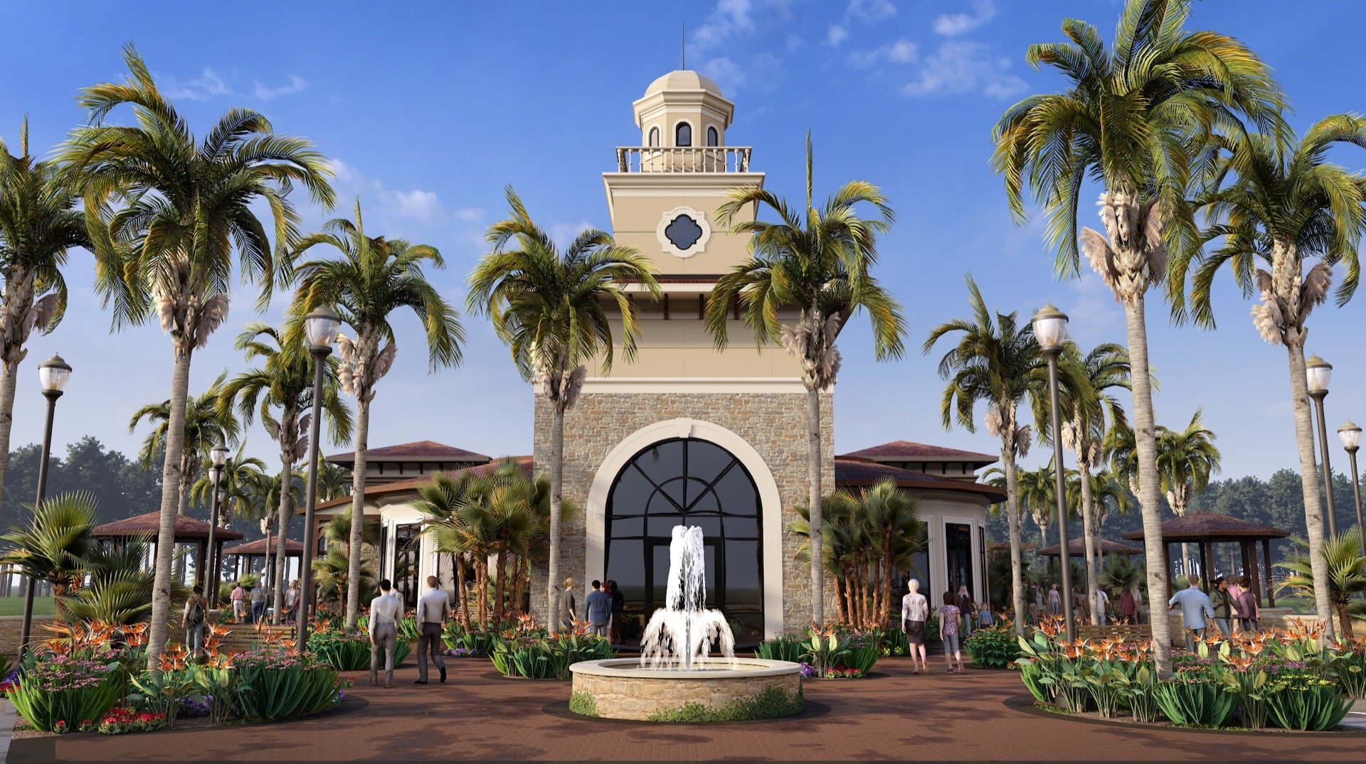 Cathedral Lakes architectural rendering — master plan vision 8